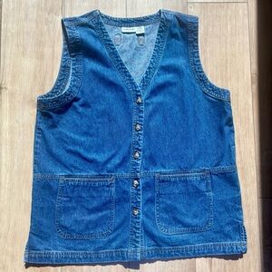Cabin Creek Classic Blue Denim Vest